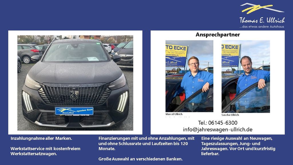 Peugeot 2008 14.900 km 24.995 &euro; Rüsselsheim 65428