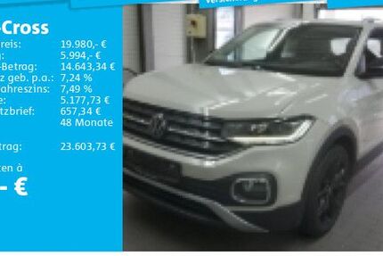 VW T-Cross 49.968 km 19.980 € Frankfurt 60326
