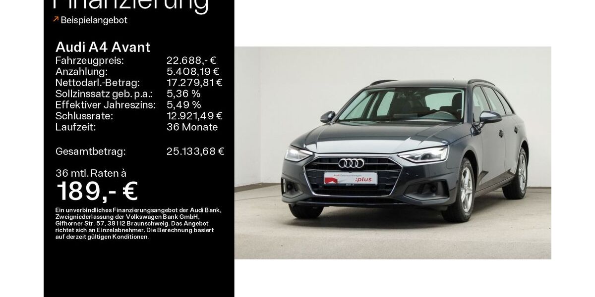 Audi A4 75.800 km 21.488 &euro; Mühlheim 63165