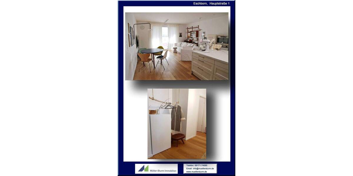 Etagenwohnung Eschborn - 4 Zimmer, 120 m&sup2;, 2.035&euro; | Angebot:25670421