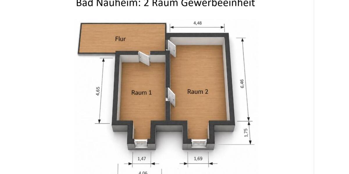 Gewerbeobjekt Bad Nauheim - 430&euro; | Angebot:26396720