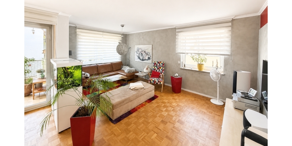 Großzügig geschnittene 3-Zimmer-Wohnung in guter und ruhiger Wohnlage von Offenbach. - Etagenwohnung Offenbach Bieberer Berg | Angebot:27133823