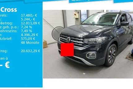 VW T-Cross 59.265 km 17.480 &euro; Frankfurt 60326