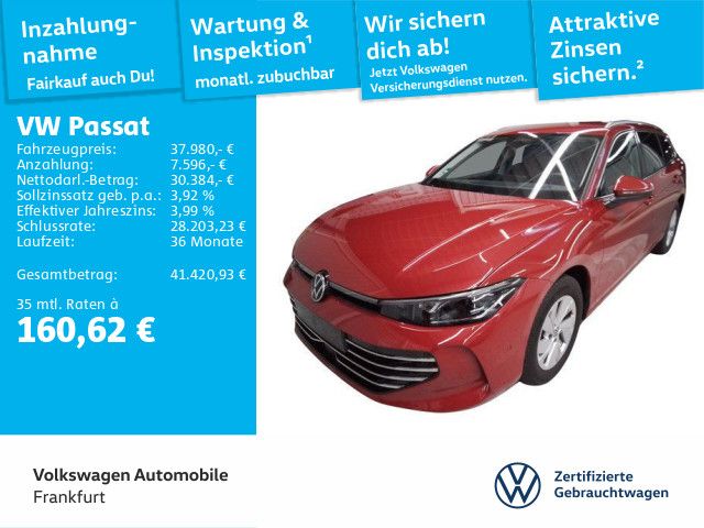 VW Passat Variant 8.693 km 37.980 &euro; Frankfurt 60326