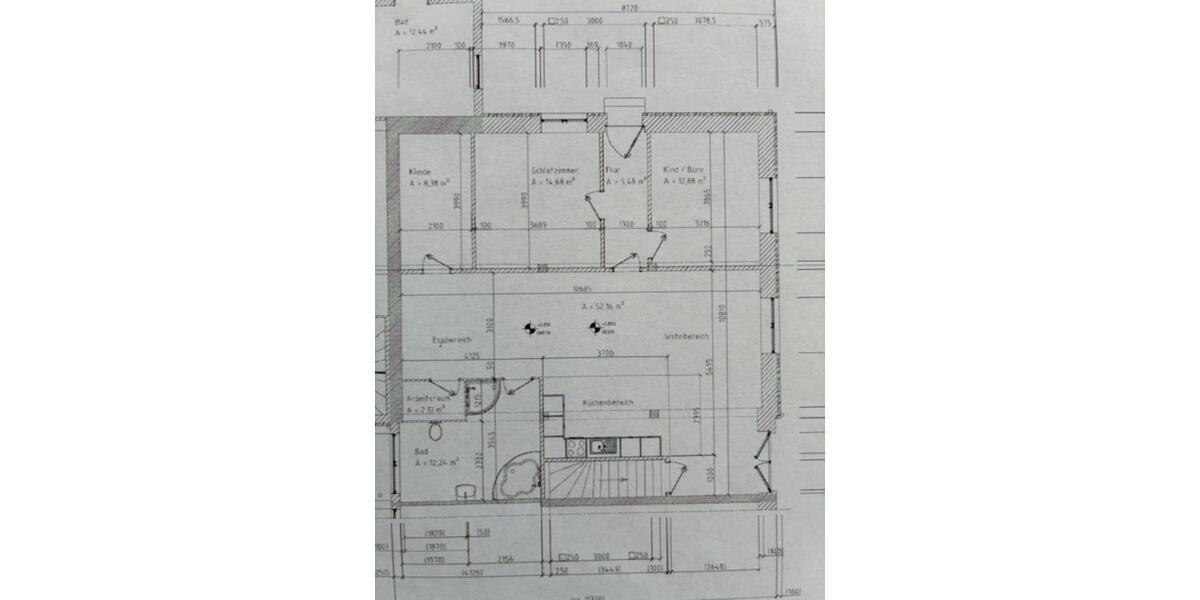Mühlheim gepflegte ET Wohnung im EG im 6 FH mit Garten, Erbpacht 3 zimmer