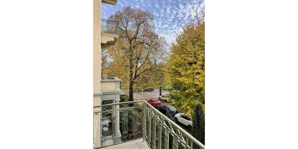 Bestlage Bad Nauheim: 1ZKBB am Kurpark, nach Süden, 40 qm, in Jugendstil-Baudenkmal 1 zimmer