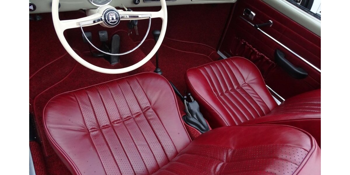 VW Karmann Ghia Cabrio vollständig restauriert 1.200 km 59.900 &euro; Rodgau 63110
