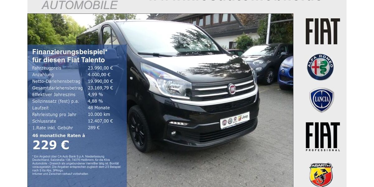 Fiat Talento 121.439 km 22.990 &euro; Dreieich 63303
