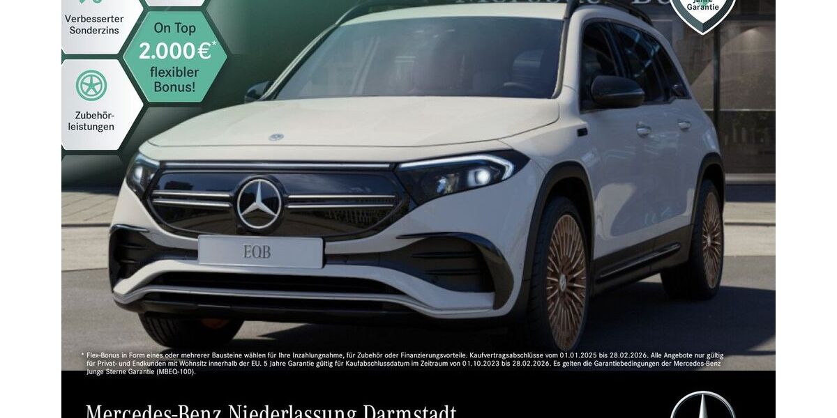 Mercedes-Benz EQB 34.085 km 31.790 &euro; Darmstadt 64295