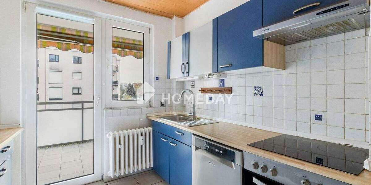 Ab 1.12. freie, moderne 2-Zimmer-Wohnung mit Balkon und Garage in Gravenbruch 2 zimmer