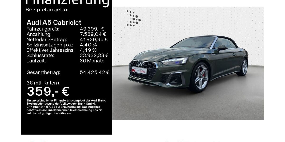 Audi A5 5.100 km 47.999 &euro; Hanau 63452