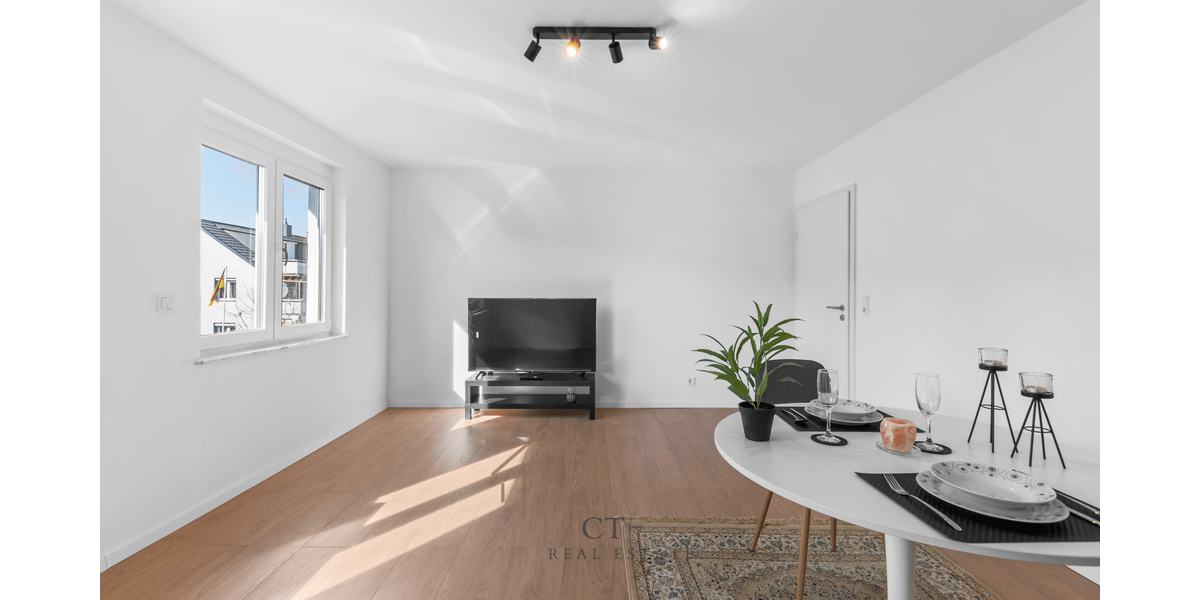 Etagenwohnung Frankfurt am Main Nied - 2 Zimmer, 56 m&sup2;, 1.316&euro; | Angebot:25552277