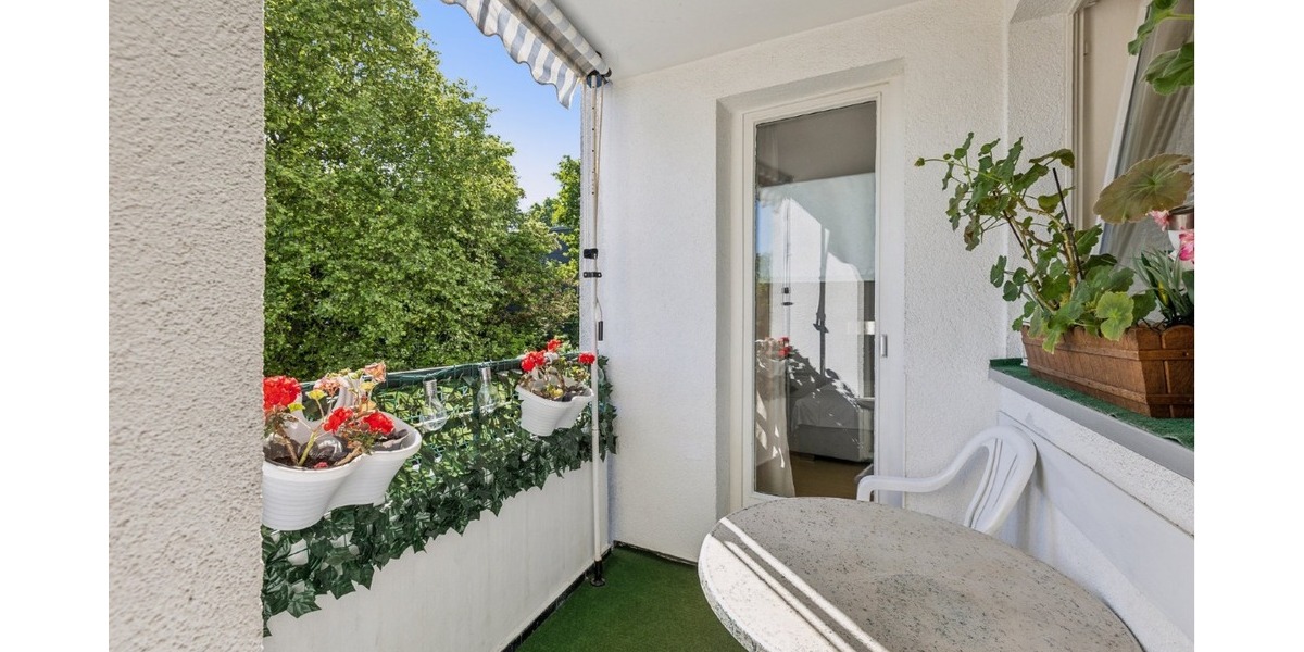 2-Zimmer-Eigentumswohnung mit Balkon und klassischem Schnitt 2 zimmer