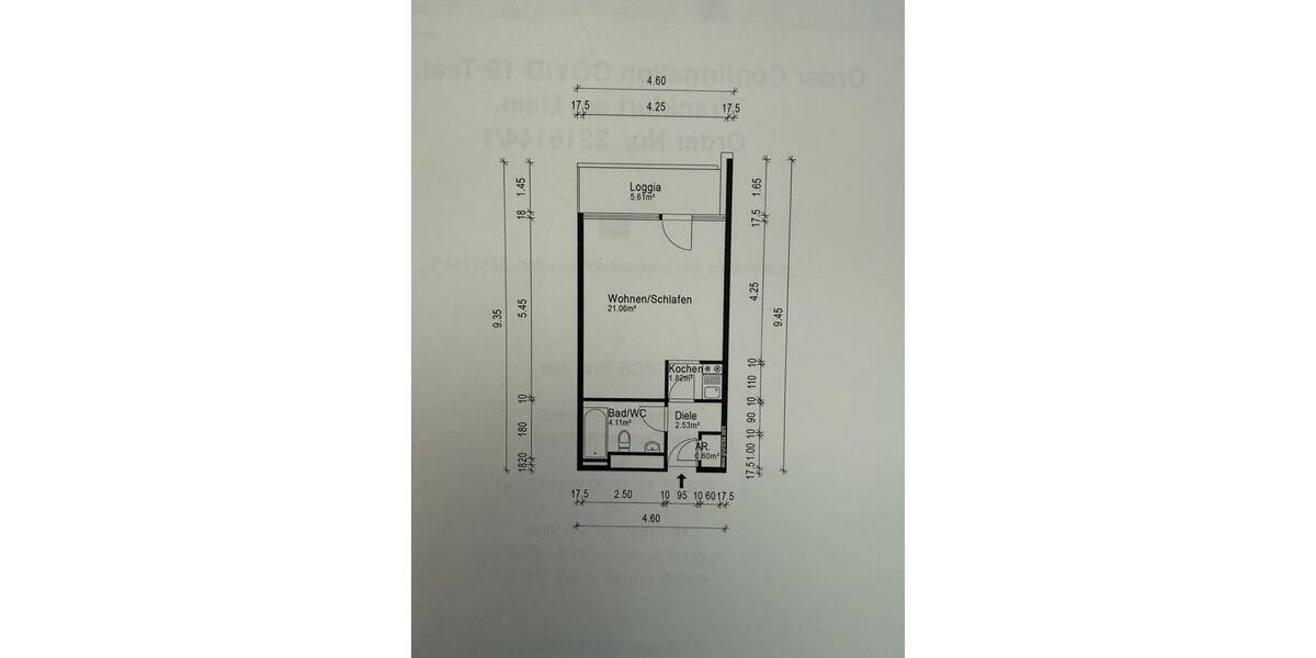 Voll mobileres Studio-Apartment, Balkon, Parkplatz in Neuss 1 zimmer