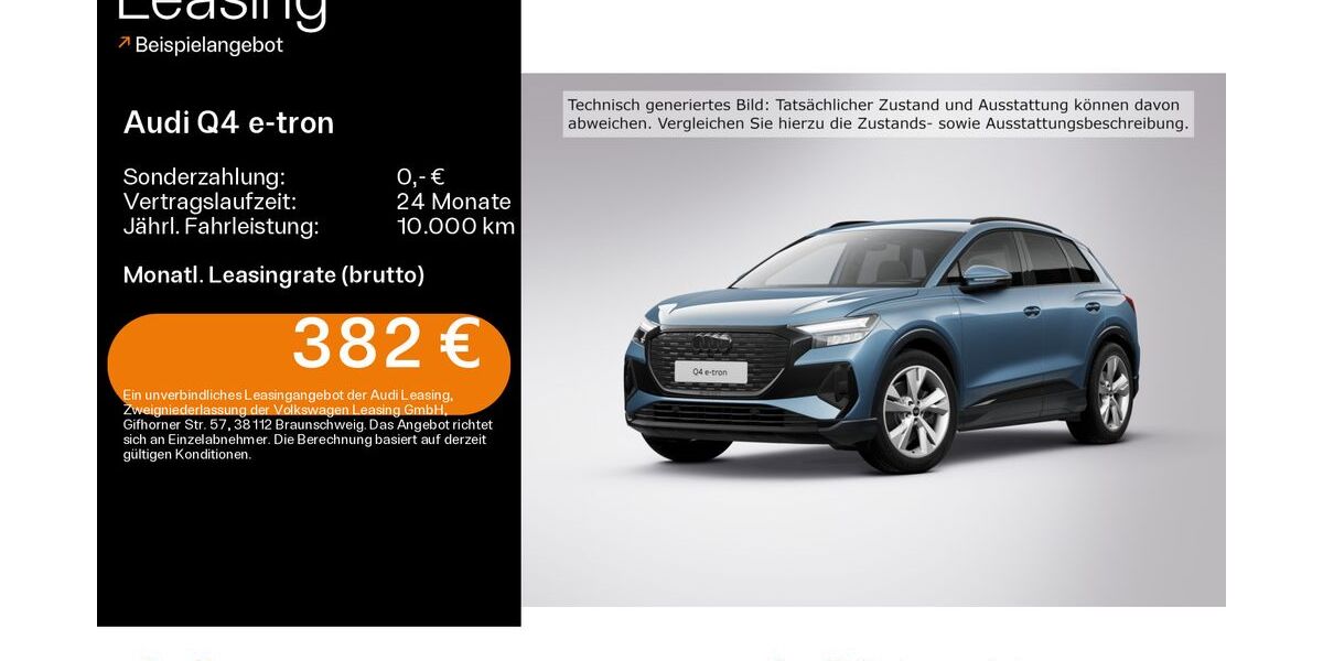 Audi Q4 e-tron 9.500 km 43.419 € Hanau 63452