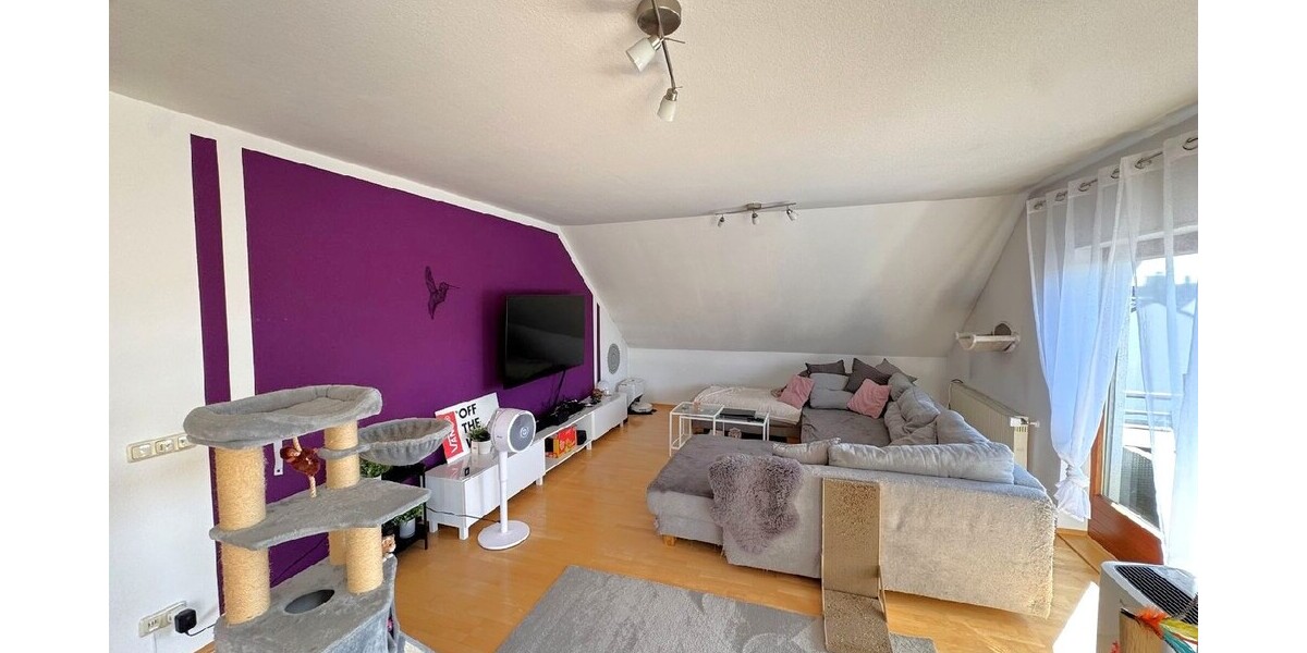 albero:) das nennt man mal ein Wohnzimmer - Maisonettenwohnung Seligenstadt Froschhausen | Angebot:27371081