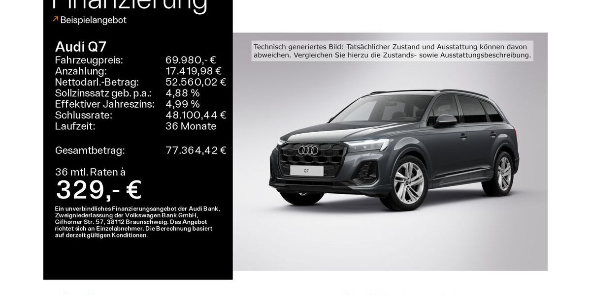 Audi Q7 21.951 km 68.880 &euro; Hofheim 65719