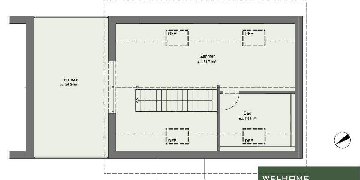 Doppelhaushälfte Frankfurt am Main Ostend - 6 Zimmer, 231 m&sup2;, 1.945.000&euro; | Angebot:24434690