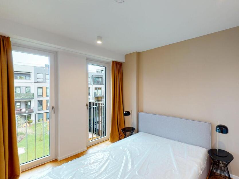 Furnished: 2-Room-Apartment with balcony zimmer