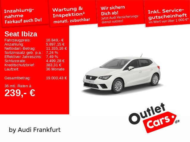 Seat Ibiza 11.254 km 16.700 &euro; Frankfurt am Main 60326
