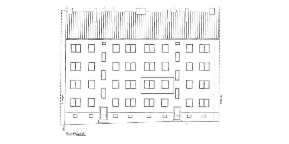 Etagenwohnung Darmstadt Darmstadt-Nord - 2 Zimmer, 45 m&sup2;, 213.000&euro; | Angebot:25674945
