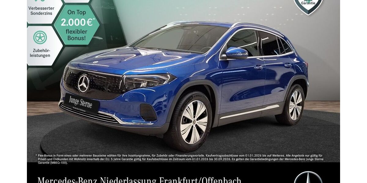Mercedes-Benz EQA 9.343 km 38.890 &euro; Frankfurt 60599