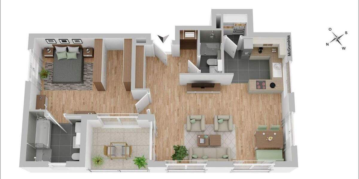 Etagenwohnung Alzenau in Unterfranken / Hörstein Alzenau - 2 Zimmer, 81 m&sup2;, 392.850&euro; | Angebot:25747513