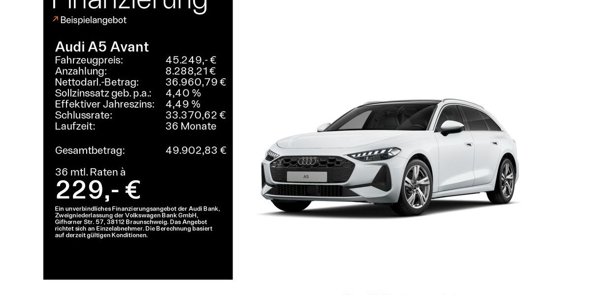 Audi A5 22.000 km 44.449 &euro; Mühlheim 63165