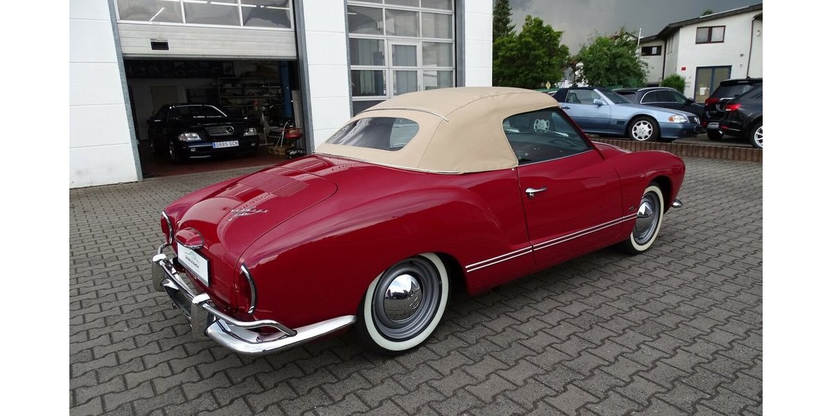 VW Karmann Ghia Cabrio vollständig restauriert 1.200 km 56.990 &euro; Rodgau 63110