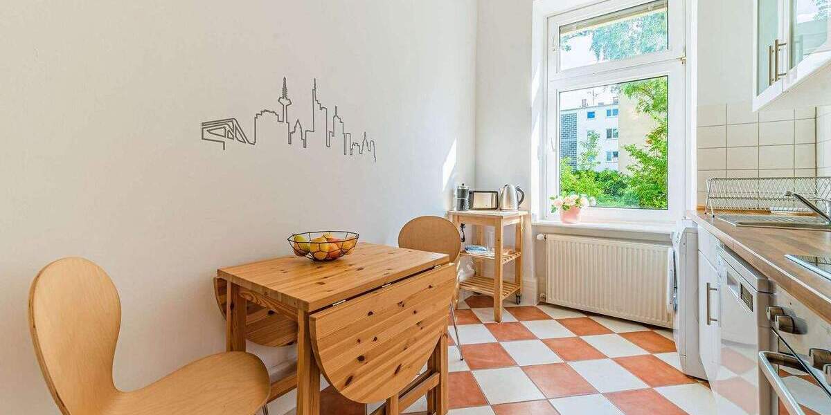 Etagenwohnung Frankfurt am Main Nordend-Ost - 2 Zimmer, 56 m&sup2;, 1.750&euro; | Angebot:25661879