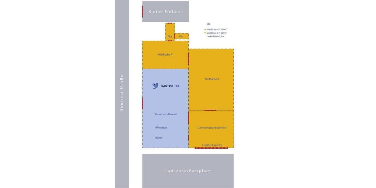 Gewerbeobjekt Frankfurt am Main Riederwald - 3.300&euro; | Angebot:25798743