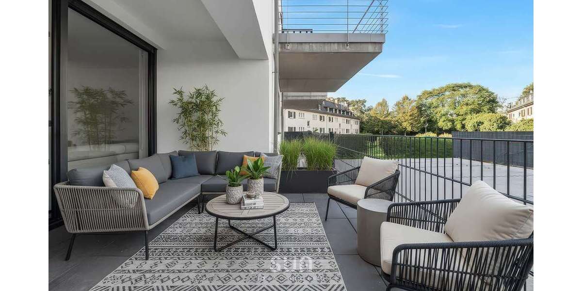 Etagenwohnung Frankfurt am Main Nied - 2 Zimmer, 57 m&sup2;, 385.000&euro; | Angebot:26647113