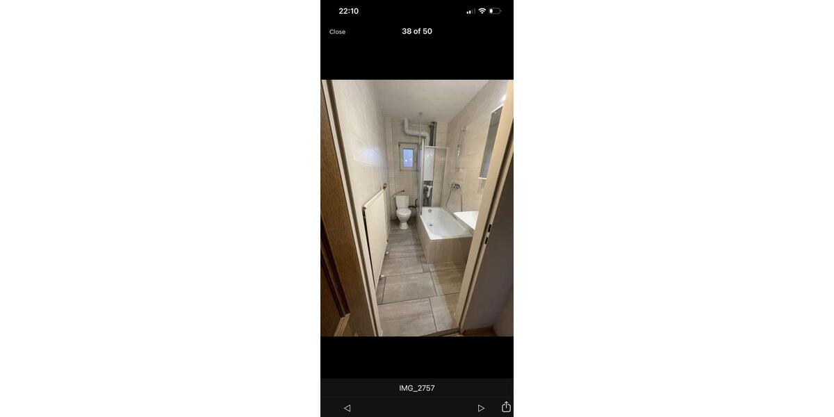 Dachgeschoßwohnung Frankfurt am Main Ost - 3 Zimmer, 60 m&sup2;, 1.240&euro; | Angebot:26656471