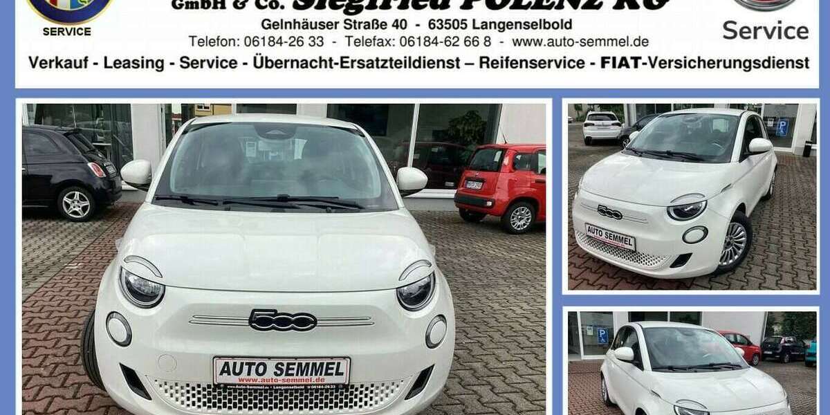 Fiat 500e 21.620 km 15.350 &euro; Langenselbold 63505