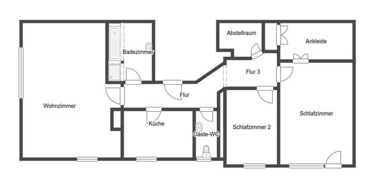 Etagenwohnung Frankfurt am Main Seckbach - 3 Zimmer, 94 m&sup2;, 449.000&euro; | Angebot:26344675