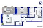Etagenwohnung Frankfurt Westend-Süd - 2 Zimmer, 89 m&sup2;, 1.320.000&euro; | Angebot:26291503