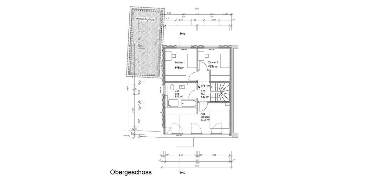 Doppelhaushälfte Frankfurt am Main Kalbach-Riedberg - 7 Zimmer, 179 m&sup2;, 1.390.000&euro; | Angebot:26204642