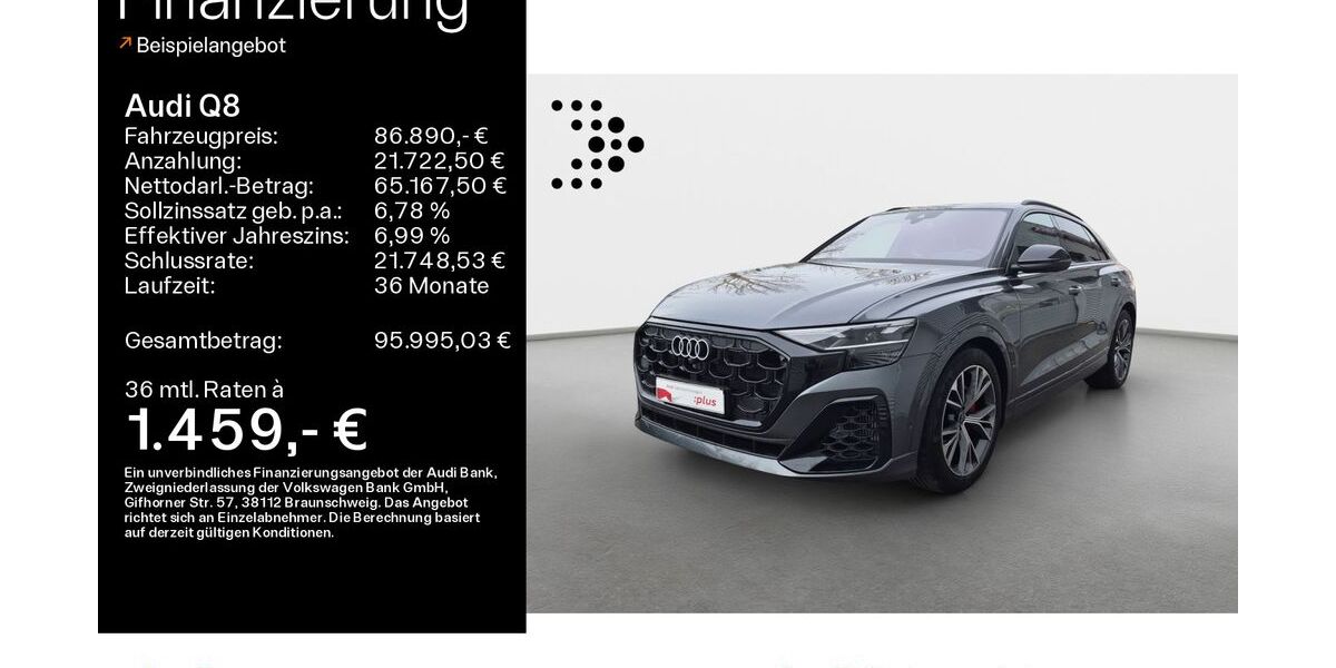 Audi Q8 27.000 km 86.890 &euro; Hofheim 65719