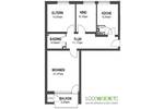 Etagenwohnung Heusenstamm - 3 Zimmer, 73 m&sup2;, 690&euro; | Angebot:25683798
