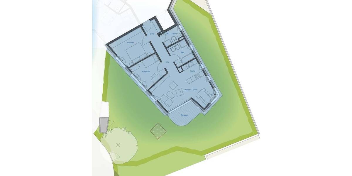 Etagenwohnung Frankfurt am Main Kalbach-Riedberg - 3 Zimmer, 86 m&sup2;, 781.400&euro; | Angebot:25744968