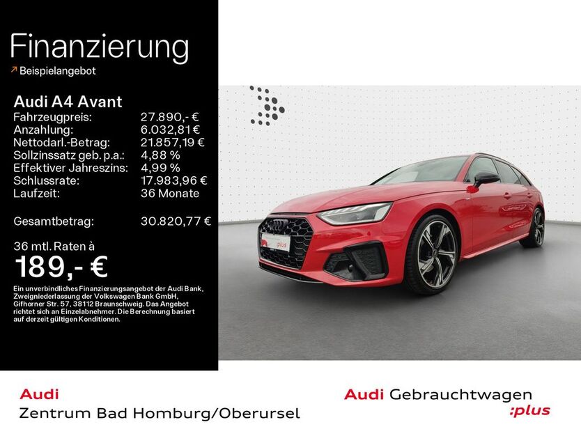 Audi A4 50.189 km 26.890 € Oberursel 61440