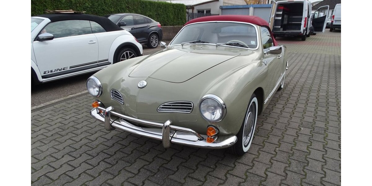 VW Karmann Ghia Cabrio vollständig restauriert 1.200 km 59.900 &euro; Rodgau 63110