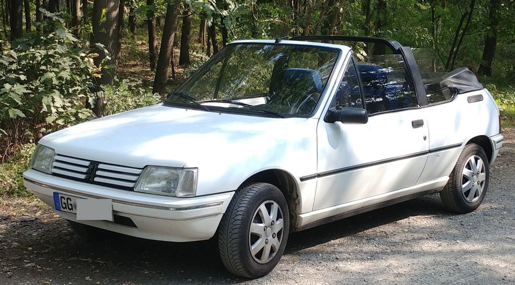 Peugeot 205 78.000 km 4.900 &euro; Büttelborn 64572