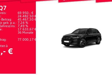 Audi Q7 71.655 km 68.850 &euro; Frankfurt am Main 60326