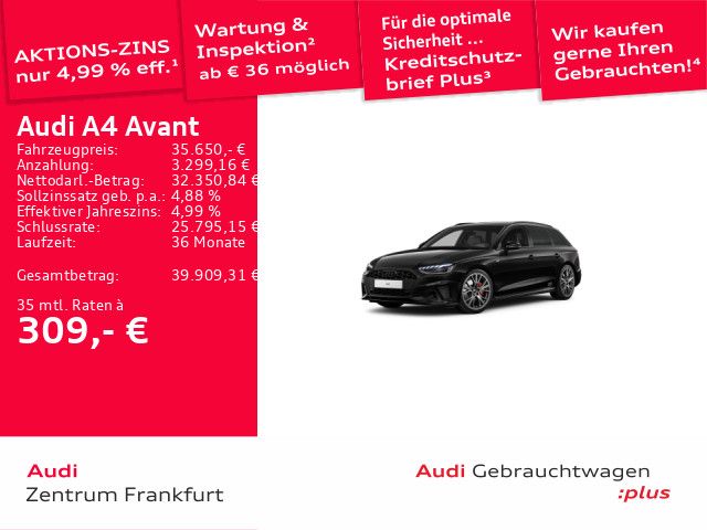 Audi A4 27.260 km 35.650 &euro; Frankfurt am Main 60314