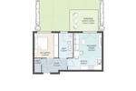 Etagenwohnung Frankfurt am Main Nied - 2 Zimmer, 57 m&sup2;, 385.000&euro; | Angebot:26643408