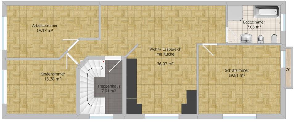 Attraktive 3,5-Zimmer OG Wohnung in Weiterstadt Braunshardt 3.5 zimmer