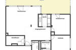 Etagenwohnung Frankfurt am Main Sachsenhausen - 3 Zimmer, 96 m&sup2;, 530.000&euro; | Angebot:26909498