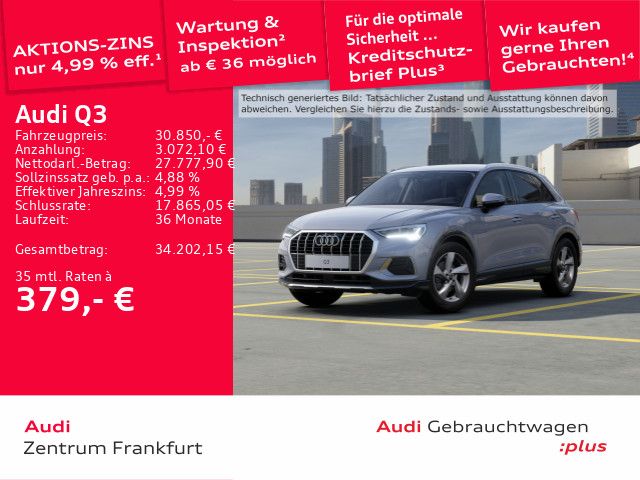 Audi Q3 37.757 km 30.830 &euro; Frankfurt am Main 60314
