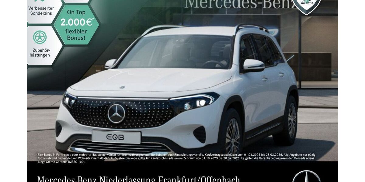 Mercedes-Benz EQB 15.254 km 39.490 &euro; Frankfurt 60599